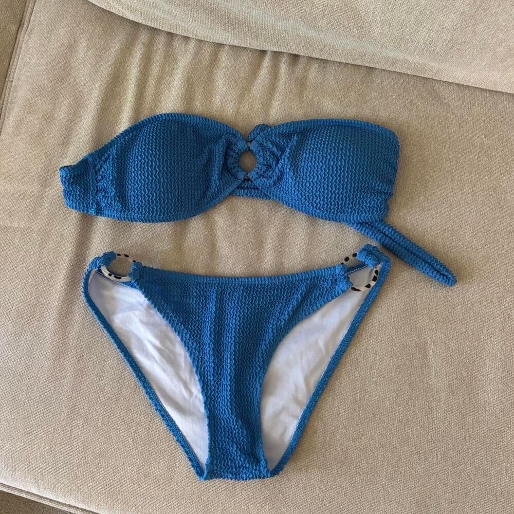 Zaful Women's Blue Bikini set